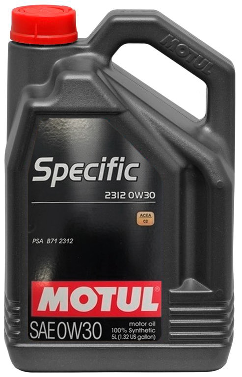 Motul SPECIFIC 2312 0W-30 PSA B71 2312 5L 106414